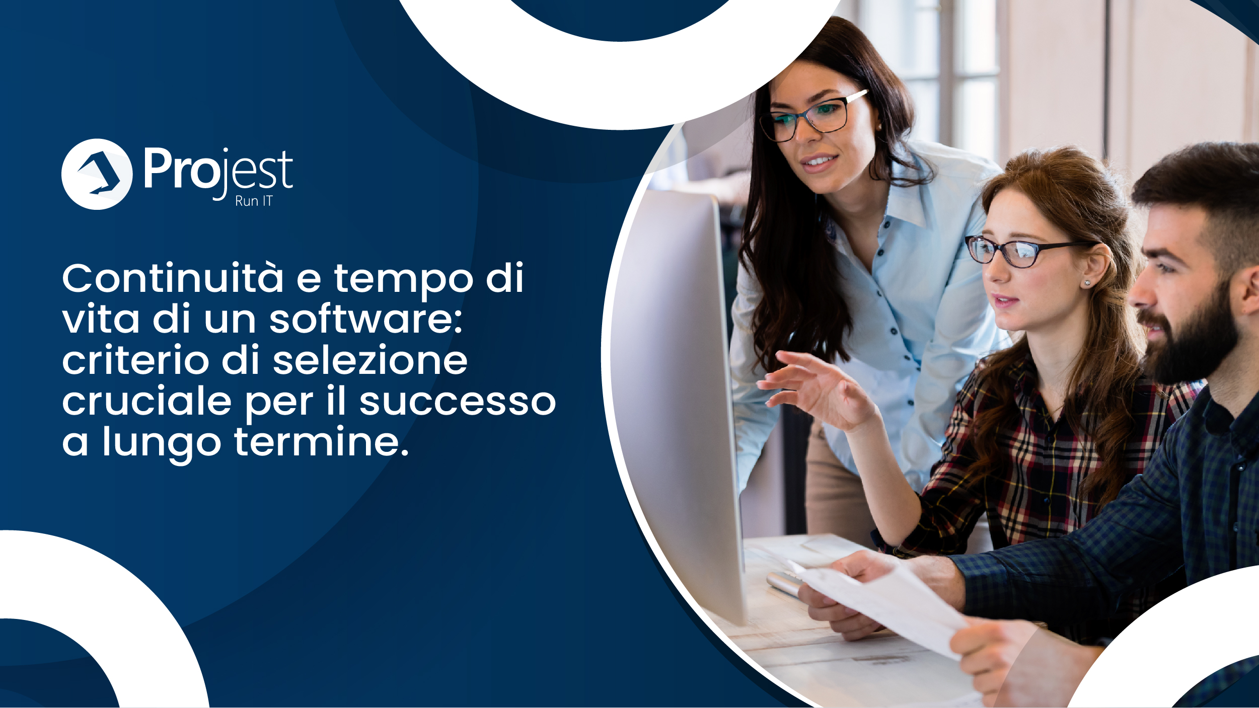 Continuità e tempo di vita di un software: criterio di selezione cruciale per il successo a lungo termine